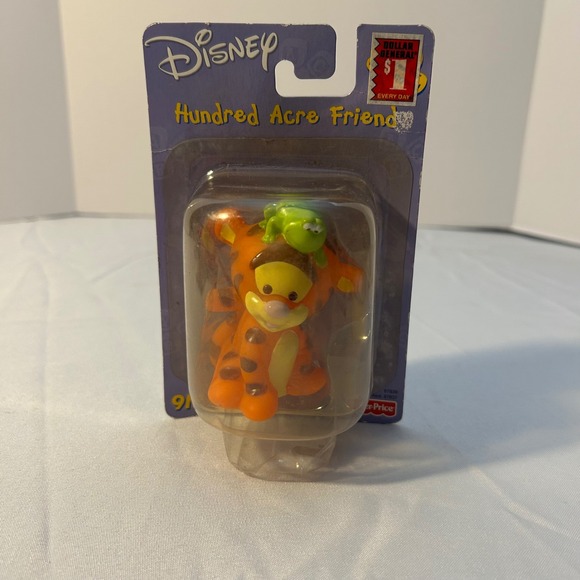 Disney Tigger Hundred Acre Friend Figure Fisher Price New vintage 2001 Mattel - Picture 1 of 5